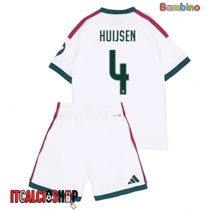 Real Madrid Dean Huijsen #4 Prima Maglia Bambino 2026-27 Manica Corta (+ Pantaloni corti)